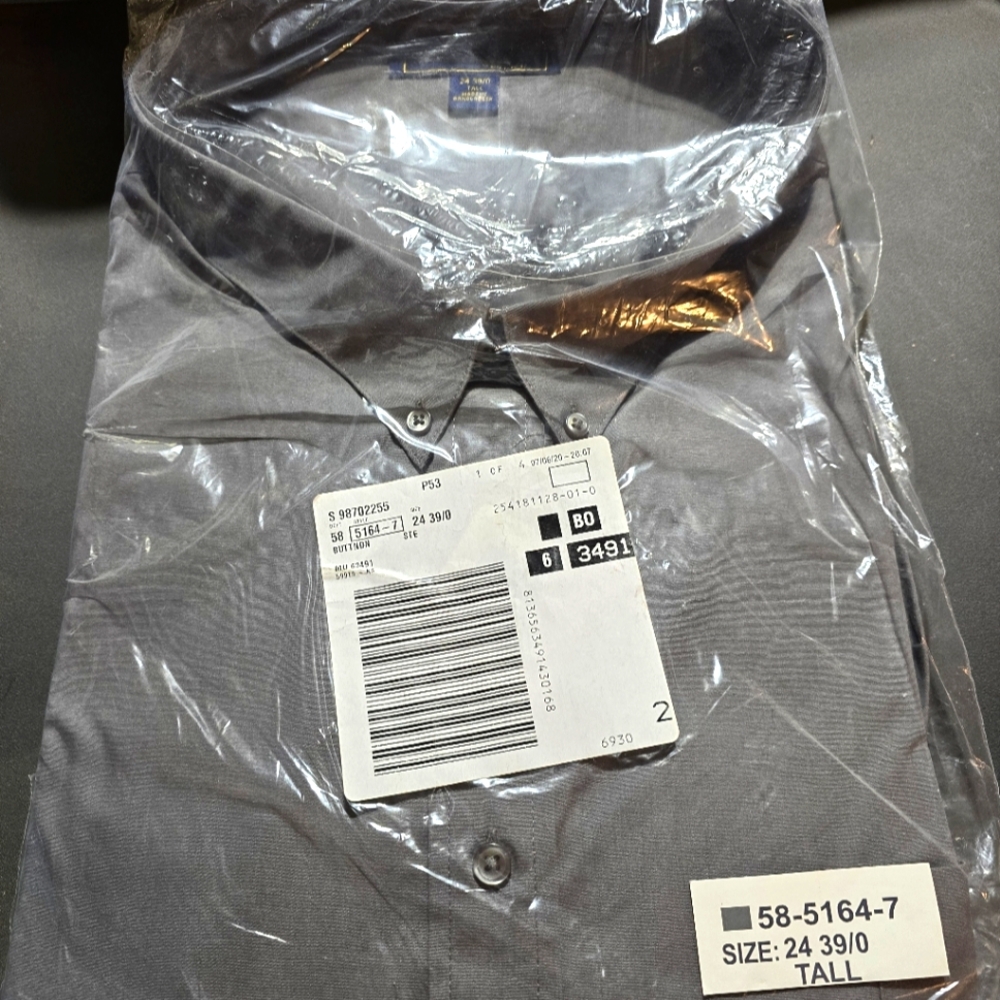 Grey dress shirt